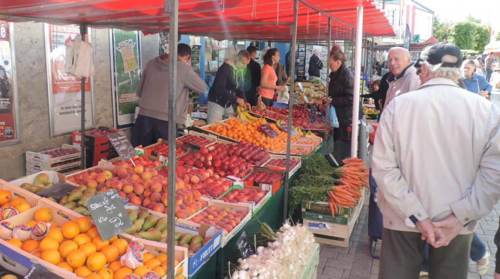 Le marché du mardi et vendredi