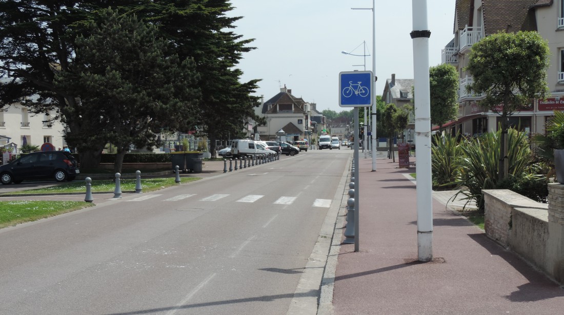 La piste cyclable 