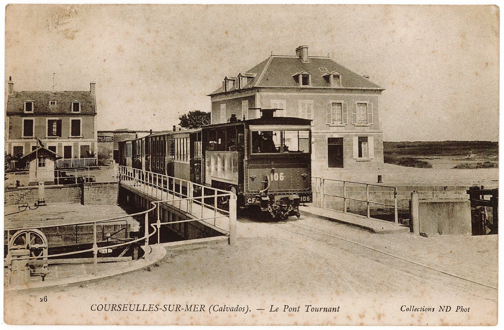 153.1 - Pont tournant - port - Pont de Goldbach - 25-09-1904 © Jean-Pierre Fritz