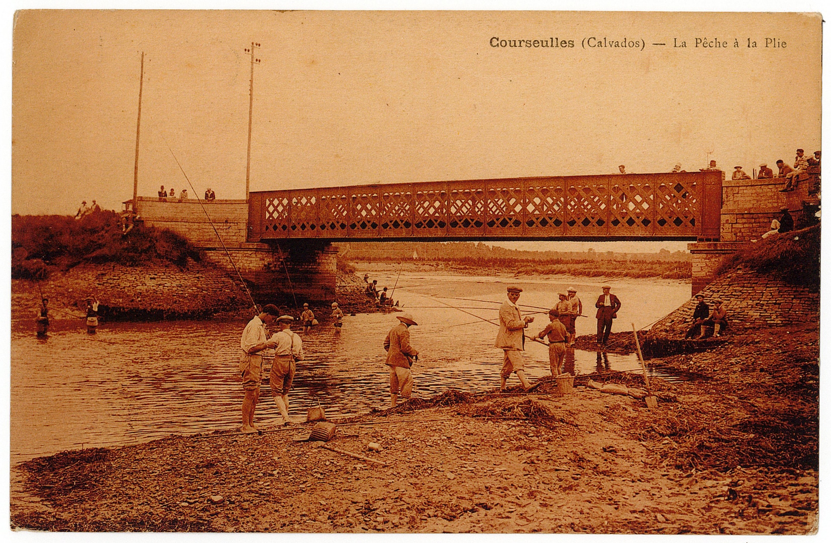 31.1 - Pêche à la plie - Seulles - © Jean-Pierre Fritz